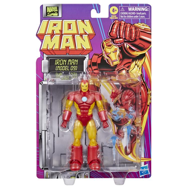 Hasbro Iron Man Marvel Legends Retro Collection Iron Man (Model 09) Action Figure - View 10