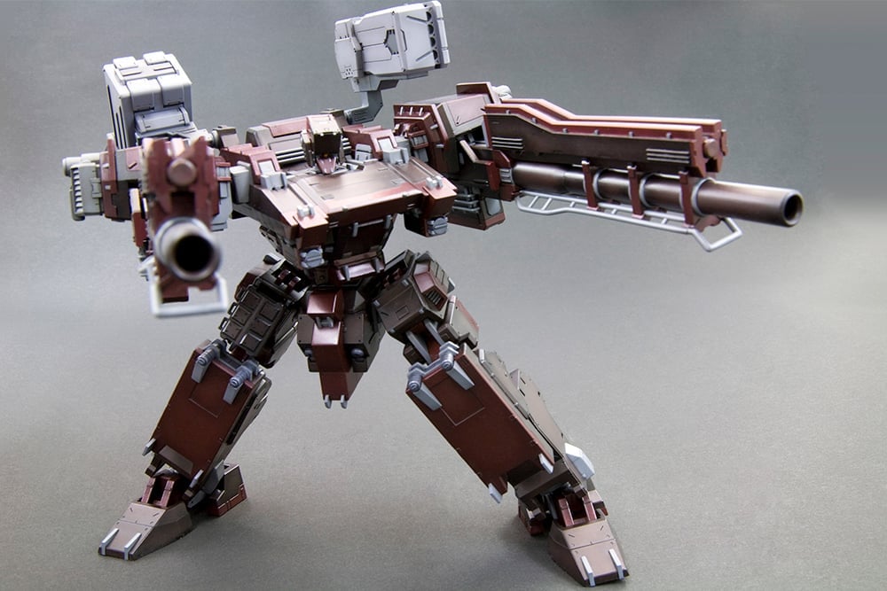 Kotobukiya Armored Core: For Answer Variable Infinity GA GAN01-Sunshine-E Feedback 1/72 Scale Model Kit - View 10