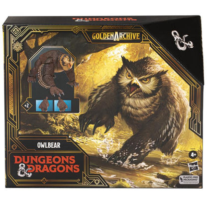 Hasbro Dungeons & Dragons Golden Archive Owlbear (Brown) Figure - View 10