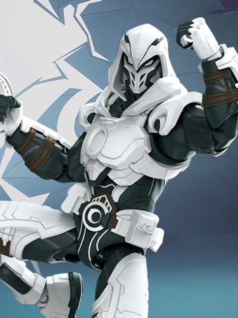 Blokees Marvel Rivals Champion Class CC10 Moon Knight Model Kit, 6-Inch