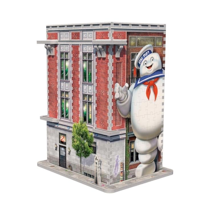 Wrebbit Ghostbusters Firehouse Headquarters 500-Piece 3D Puzzle - View 5