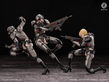 Blazing Wave Studio Valkyrie Brunhilde 1/12 Scale Action Figure 6.5-Inch - View 21