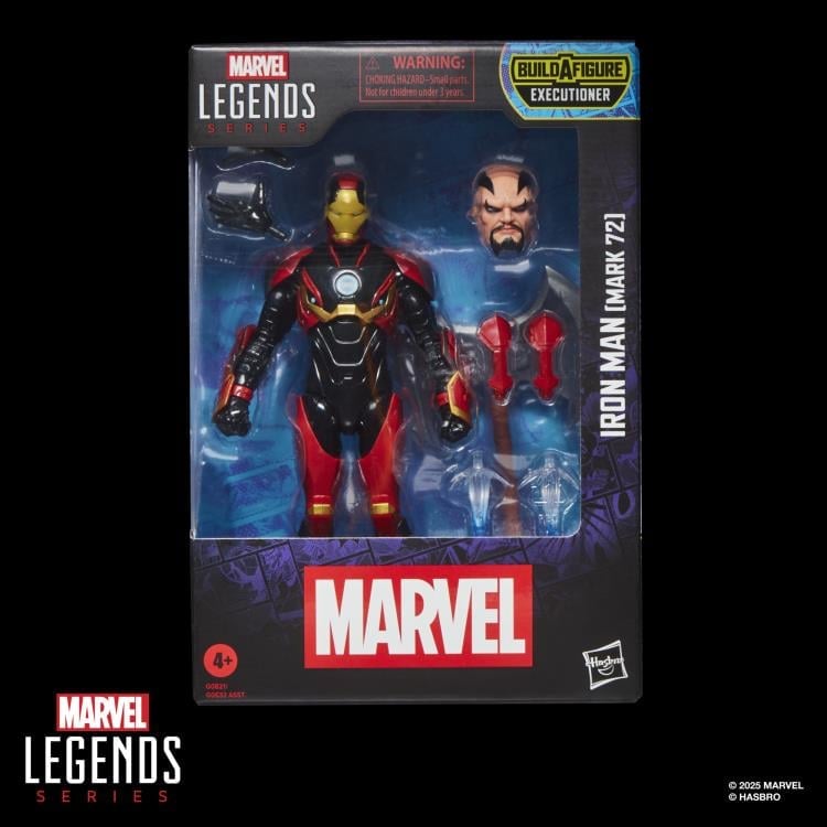 Hasbro Iron Man Marvel Legends Iron Man (Mark 72) Action Figure (Executioner BAF) - View 10