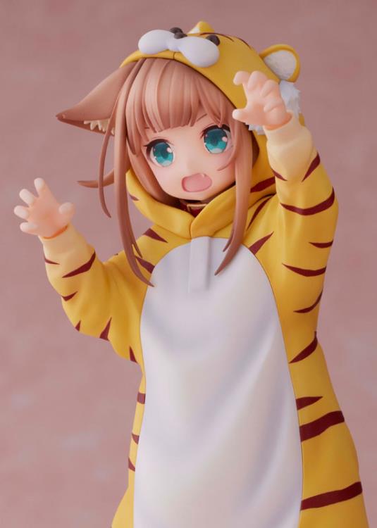 Thousand My Cat is a Kawaii Girl Palette Kinako (Dress-Up Collection Tora Ver.) 5.91-Inch Figure - View 8