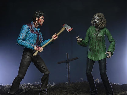 NECA The Evil Dead Ultimate Bloody Ash and Cheryl Williams Action Figure Two-Pack - View 2