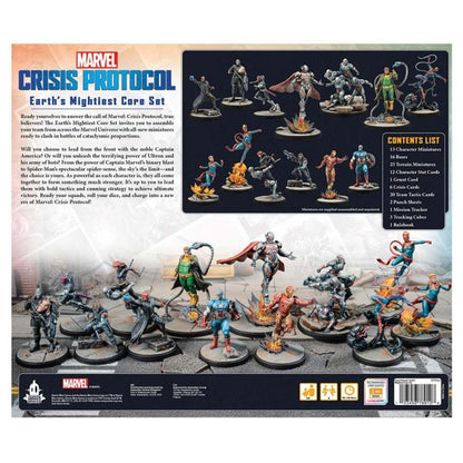 Atomic Mass Games Marvel: Crisis Protocol Earth's Mightiest Miniatures Game Core Set - View 3