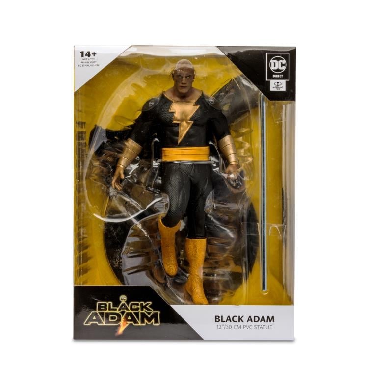 DC Direct McFarlane Toys Black Adam Jim Lee 12-Inch PVC Statue - View 10