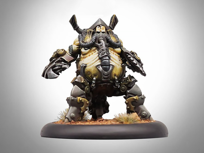 Steamforged Games Warmachine Mechanithrall Swarm Warden Miniature - View 2