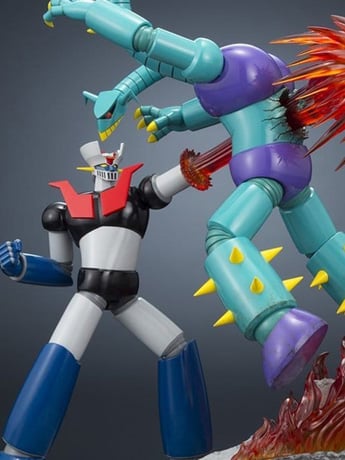 Plex Mazinger Z Scene Selection 03: Mazinger Z Rocket Punch! 10-Inch Figure