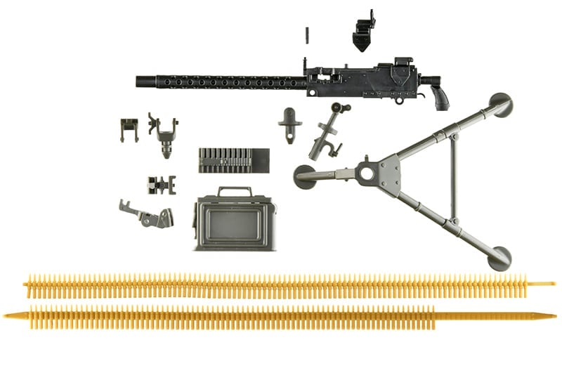 Tomytec Little Armory LD051 Type M1919A4 Heavy Machine Gun 1/12 Scale Accessory Set - View 11