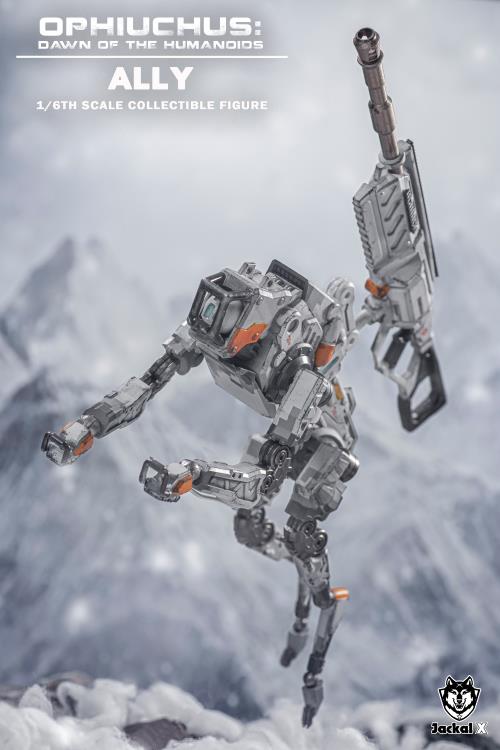 Jackal X Ophiuchus: Dawn of The Humanoids Ally 1/6 Scale Action Figure with 28 Articulation Points - View 4
