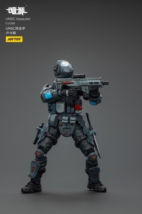 JoyToy Dark Source UNSC Assaulter Lucas 1/25 Scale 3-Inch Action Figure - View 7