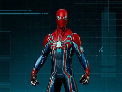 PCS Collectibles Spider-Man 2018 Video Game Velocity Suit 1/10 Scale Limited Edition Statue - View 2