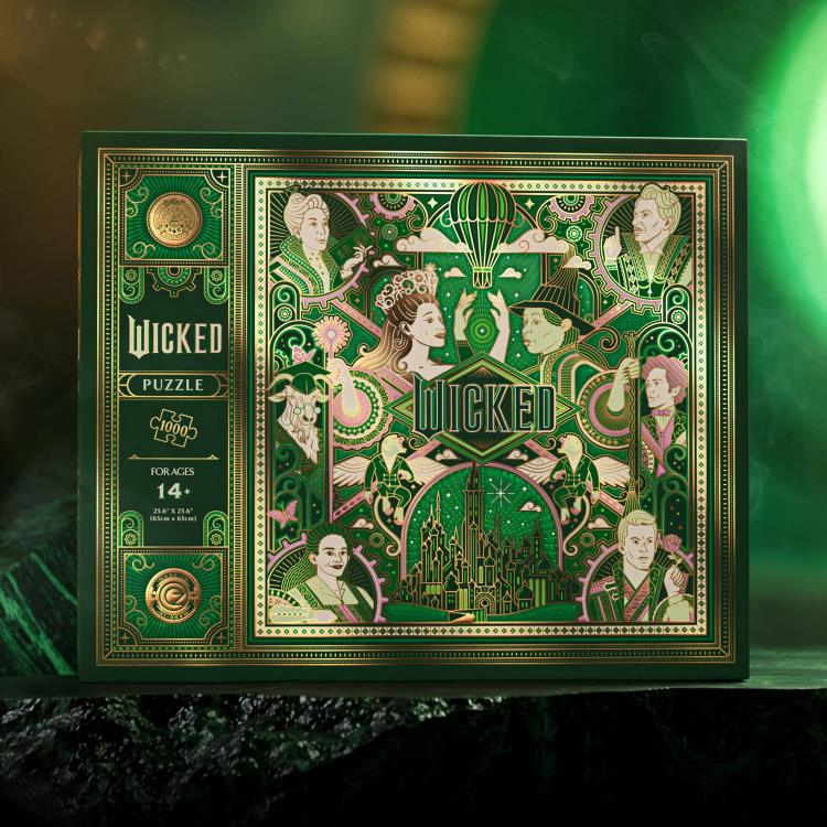 Theory11 Wicked 1000-Piece Jigsaw Puzzle (Wicked Movie Theme) - View 4