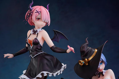 Kadokawa Re:Zero Starting Life in Another World KD Colle Ram (Phantom Night Wizard Ver.) 1/7 Scale Figure, 10.12-Inch - View 16