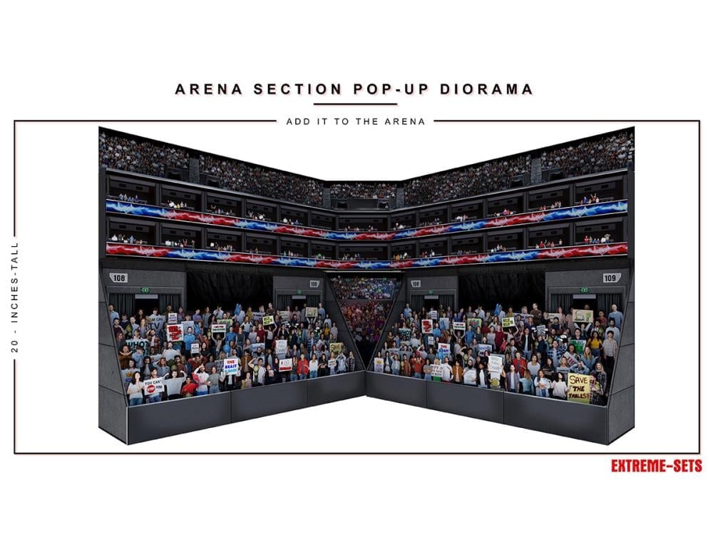 Extreme-Sets Arena Section 1/12 Scale Pop-Up Diorama from the Multiverse Collection - View 12