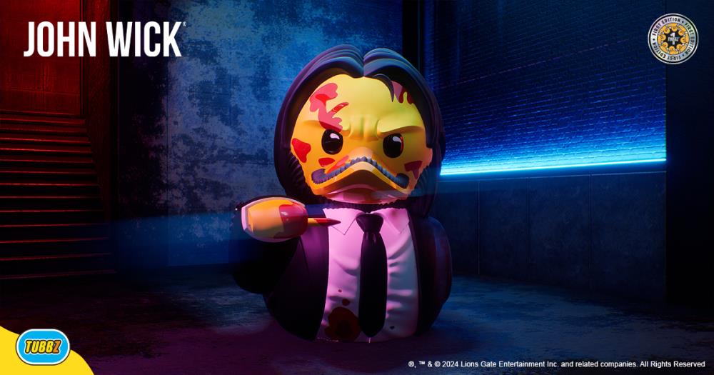 Numskull John Wick TUBBZ John Wick with Pencil (First Edition) Cosplaying Duck - View 3