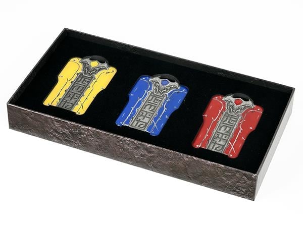 Bethesda Doom: The Dark Ages Keycard Replica 3-Pack in Zinc Alloy - View 11