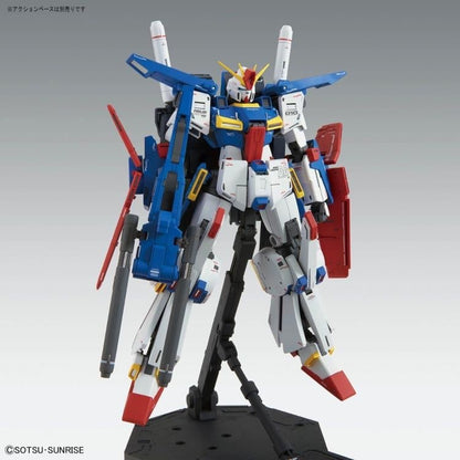 Bandai Mobile Suit Gundam ZZ MG ZZ Gundam (Ver.Ka) 1/100 Scale Model Kit - View 4