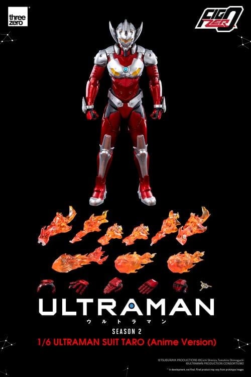 threezero Ultraman FigZero Ultraman Suit Taro (Anime Ver.) 1/7 Scale Figure 12-Inch - View 15