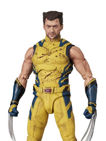 Medicom Toy Marvel Deadpool & Wolverine MAFEX No.291 Wolverine (Damage Ver.) 6-Inch Action Figure