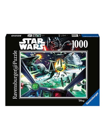 Ravensburger Star Wars X-Wing Cockpit 1000-Piece Jigsaw Puzzle, 19.5 Inches