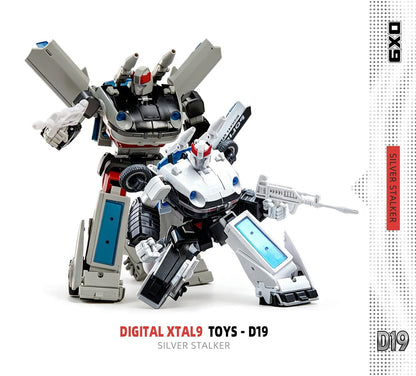 DX9 D-19 Silver Stalker PVC and ABS Collectible Figure - View 7