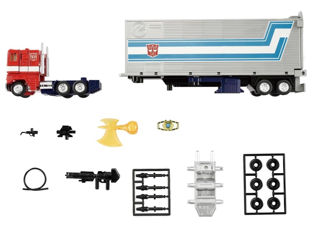 Takara Tomy Transformers Missing Link C-01 Optimus Prime 40th Anniversary Plastic Figure - View 12