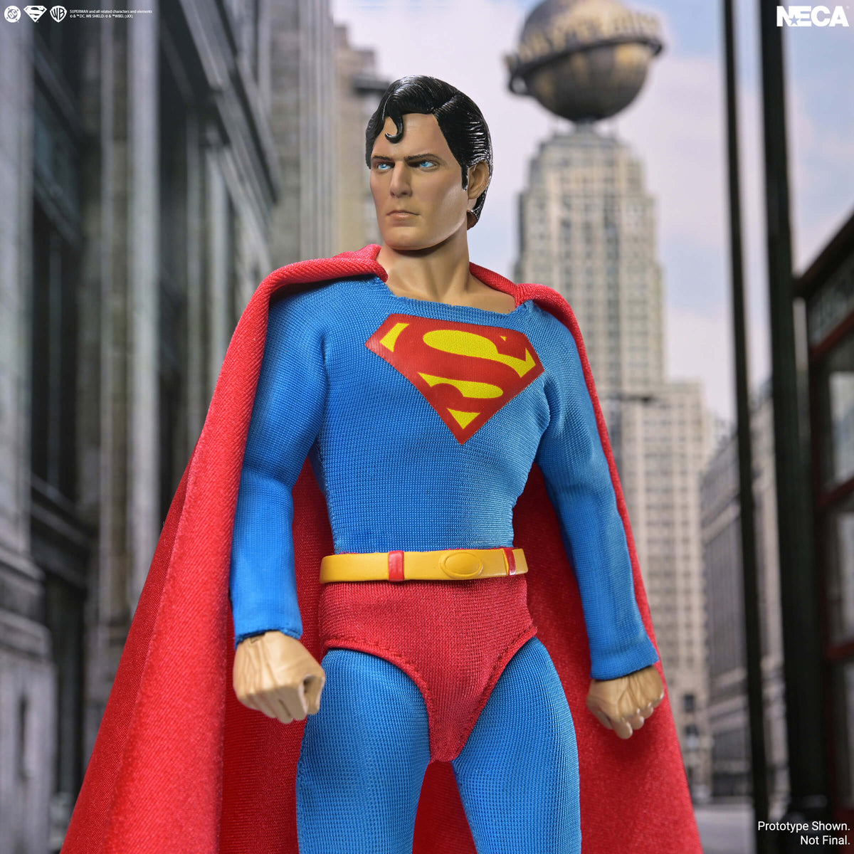 NECA Superman (1978) Superman 8-Inch Clothed Plastic Action Figure - View 6