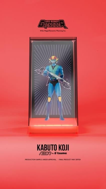 Tsume UFO Robot Grendizer NEON Series Koji Kabuto Lighted Display Figure 10-Inch - View 5