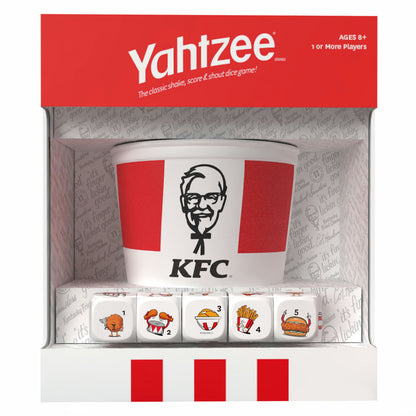 USAopoly Yahtzee: KFC Edition Dice Game, KFC-Themed Version - View 4