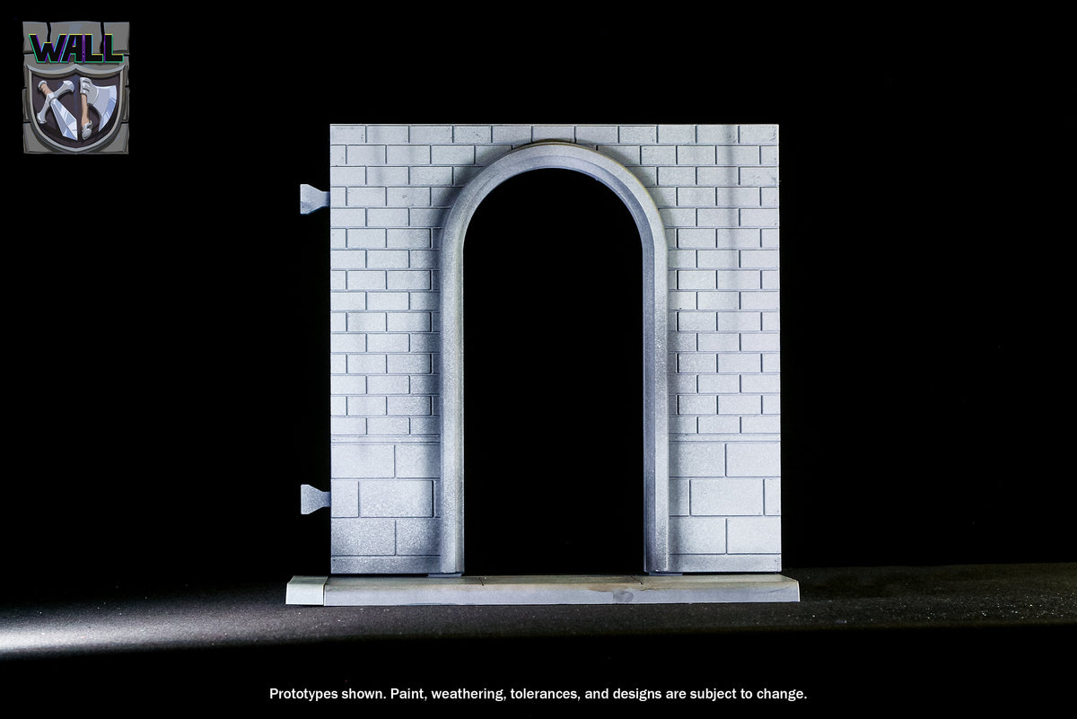 Dio-Bolic Studios Mythic XD Arched Wall 1/12 Scale Diorama Accessory - View 3