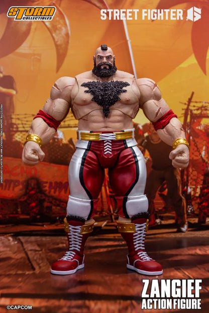 Storm Collectibles Street Fighter 6 Zangief 1/12 Scale Plastic Action Figure - View 3