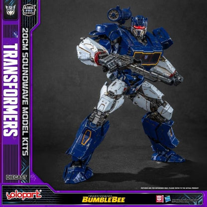 Yolopark Transformers: Bumblebee AMK Pro Soundwave 7.9-Inch Model Kit with Ravage - View 13