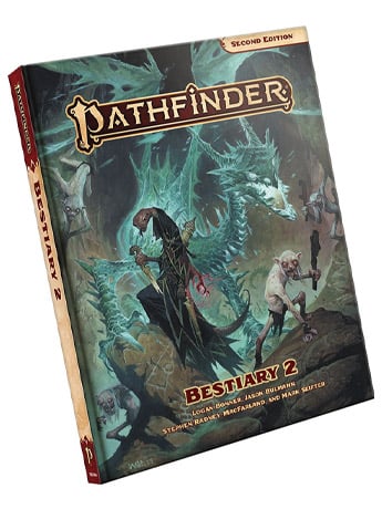Paizo Pathfinder RPG Bestiary 2 Second Edition Tabletop RPG Book