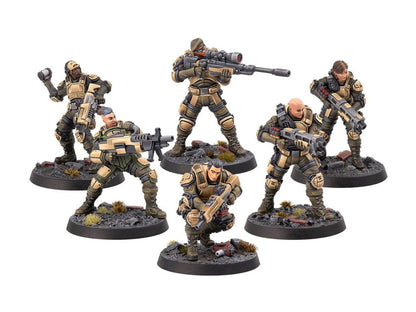 Modiphius Entertainment XCOM: The Miniatures Game Operatives 1 Plastic Miniatures Set - View 2