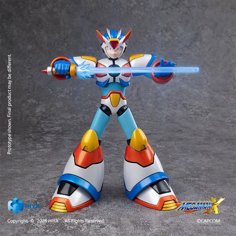 Hiya Toys Mega Man X Exquisite Basic X (Max Armor Ver.) 5.8-Inch Action Figure - View 11