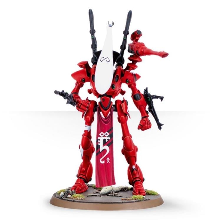 Games Workshop Warhammer 40,000 Aeldari Wraithlord Citadel Plastic Miniature - View 3