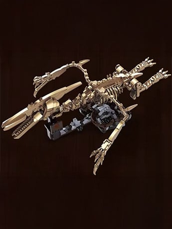 Souzosha Dinosaur Ornament Pterosaur Skeleton Building Block Set