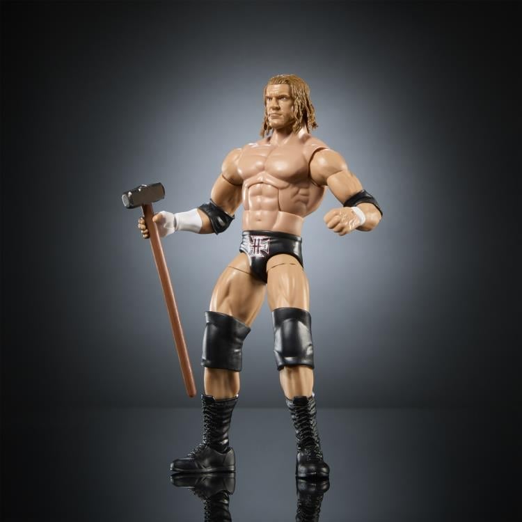 Mattel WWE Elite Collection SummerSlam Triple H Action Figure (William Regal Build-A-Figure) - View 4