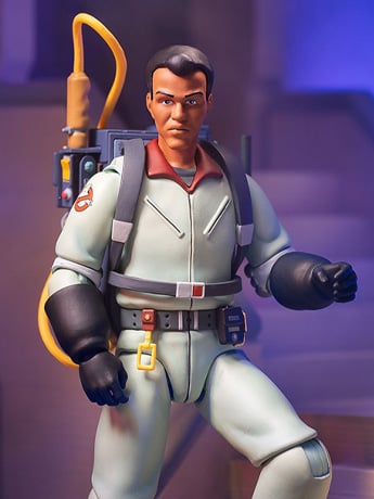 Mondo The Real Ghostbusters Winston Zeddemore 1/12 Scale Action Figure, 6.5-Inch Plastic