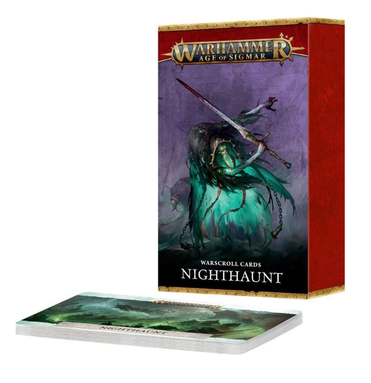 Games Workshop Warhammer Age of Sigmar Nighthaunt Warscroll Cards - View 4