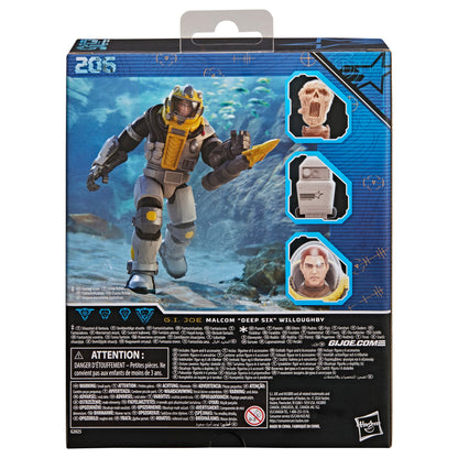 Hasbro G.I. Joe Classified Series #206 Malcom Deep Six Willoughby Deluxe Action Figure - View 14