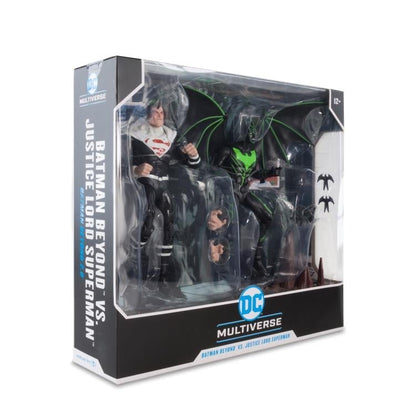 McFarlane Toys DC Multiverse Batman Beyond Comic Batman vs. Justice Lord Superman Action Figure Two-Pack - View 16