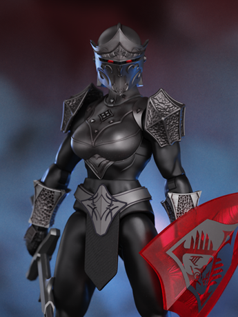 Boss Fight Studio Immortal Champions Bloodsteel Emissary Action Figure