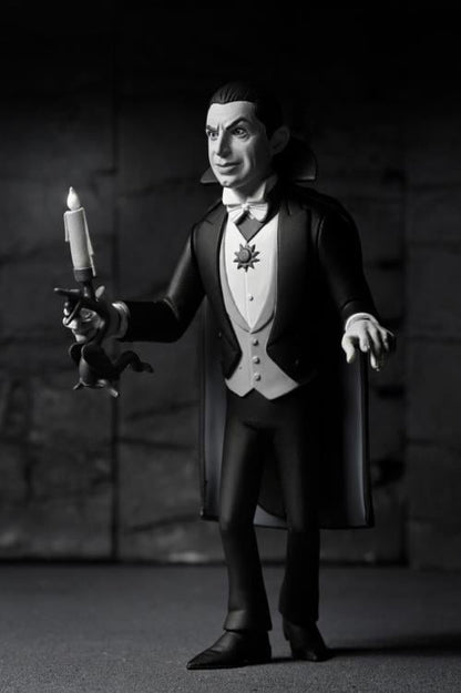 NECA Universal Monsters Toony Terrors Silver Screen Edition Set of 4 Figures - View 6