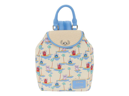 Loungefly Lilo & Stitch Angel, Stitch, & Leroy Micro Mini Backpack 8.25-Inch - View 2