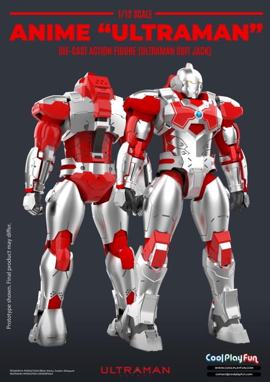 CoolPlayFun Ultraman (Jack Suit Ver.) 1/12 Scale Action Figure 7-Inch - View 4