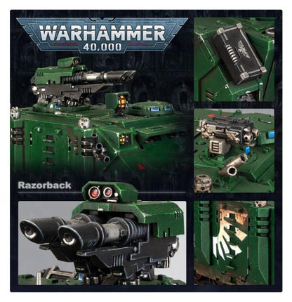 Games Workshop Warhammer 40,000 Space Marines Razorback Plastic Miniature - View 7