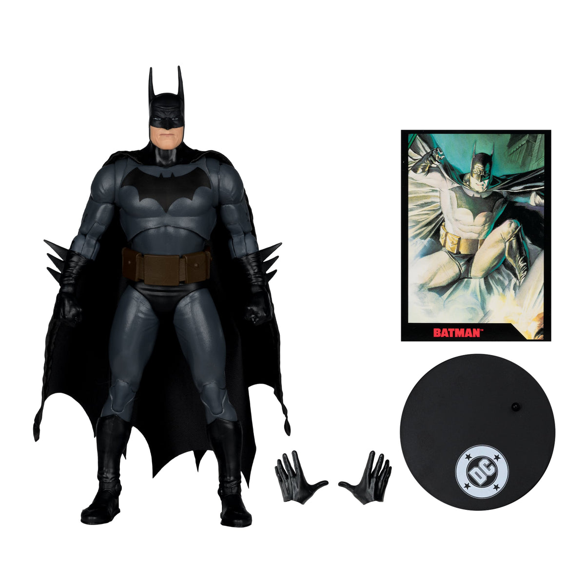 McFarlane Toys DC Direct Justice #1 Page Punchers Batman 7-Inch Action Figure with Comic - View 12